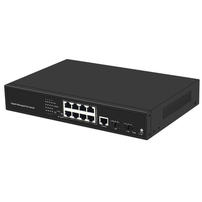 AC 100-240V Gigabit Ethernet Anahtarı, DHCP Kurumsal Ağ Anahtarı