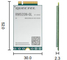 RM520N 5G IoT Kablosuz Modüller Endüstriyel için Çok Amaçlı B46 LAA